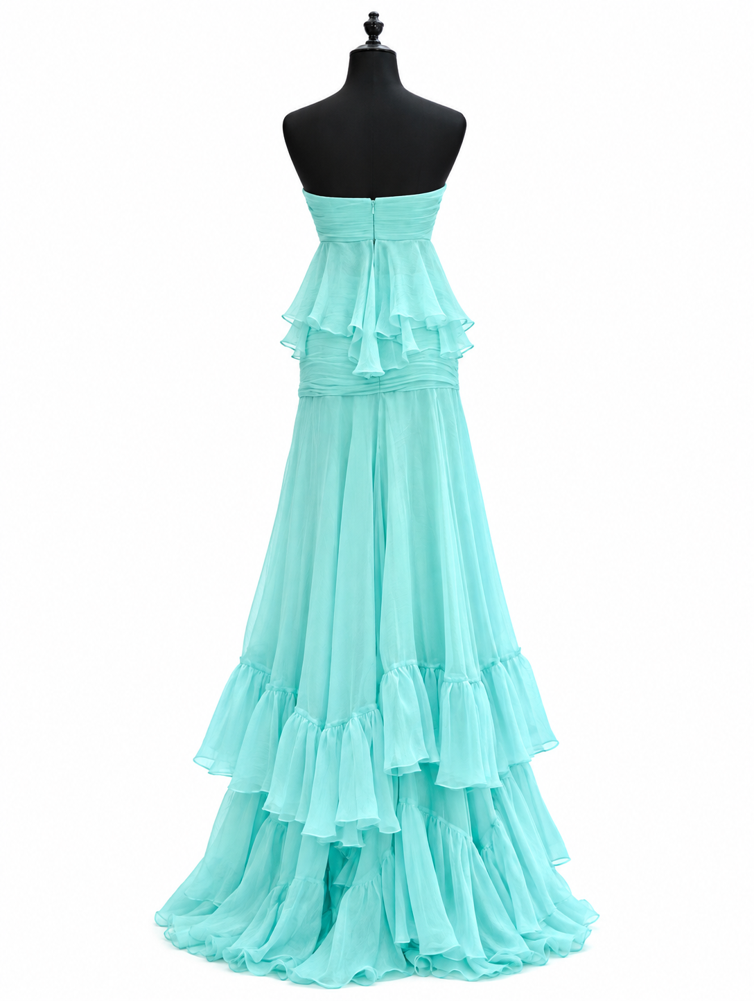 Aqua ruffle set